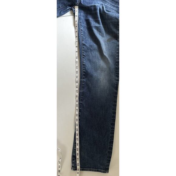 American Eagle Mens Jeans Bootcut 5 Pocket Distressed 10 In Rise 32 X 34 - Picture 10 of 12